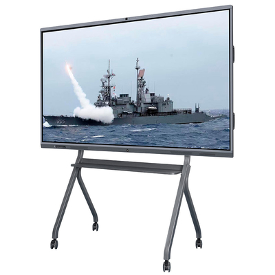 Eğitim için 65 İnç 4k Çözünürlüklü Dokunmatik Ekran Etkileşimli Beyaz Tahta