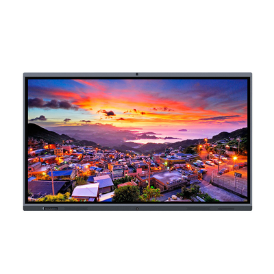 Kızılötesi 4k LED Eğitim İnteraktif Dokunmatik Ekran Öğretim Tahtası 65 İnç