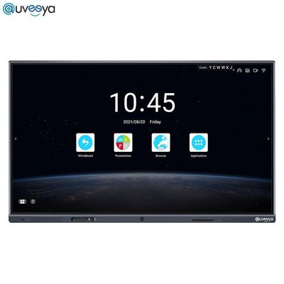 Opsiyonel OPS PC ile OEM 4K LED Dijital Etkileşimli Panel 75 İnç