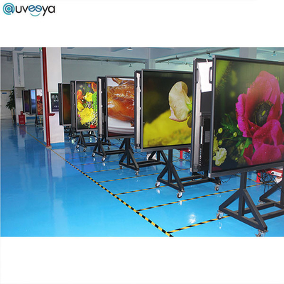 Okul için 16GB Çoklu Dokunmatik LED Dijital Etkileşimli Düz Panel Ekran 75Inch