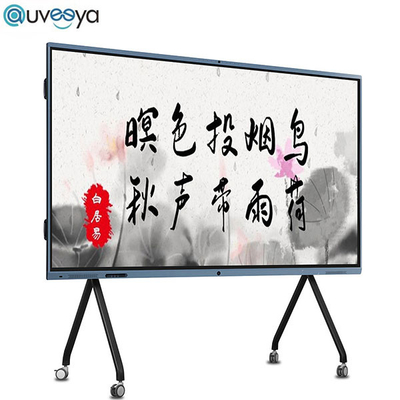 Dahili Kamera ve Mikrofonlu 65 İnç 32GB Akıllı LED LCD Etkileşimli Düz Panel Ekran