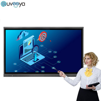 Öğrencilerin Öğrenimi İçin IR UHD LCD LED Etkileşimli Elektronik Beyaz Tahta